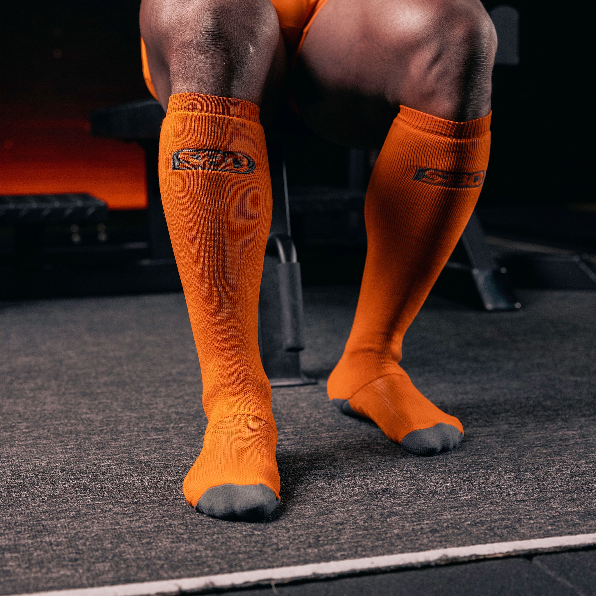 SBD Deadlift socks Forge Limited Edition - Orange