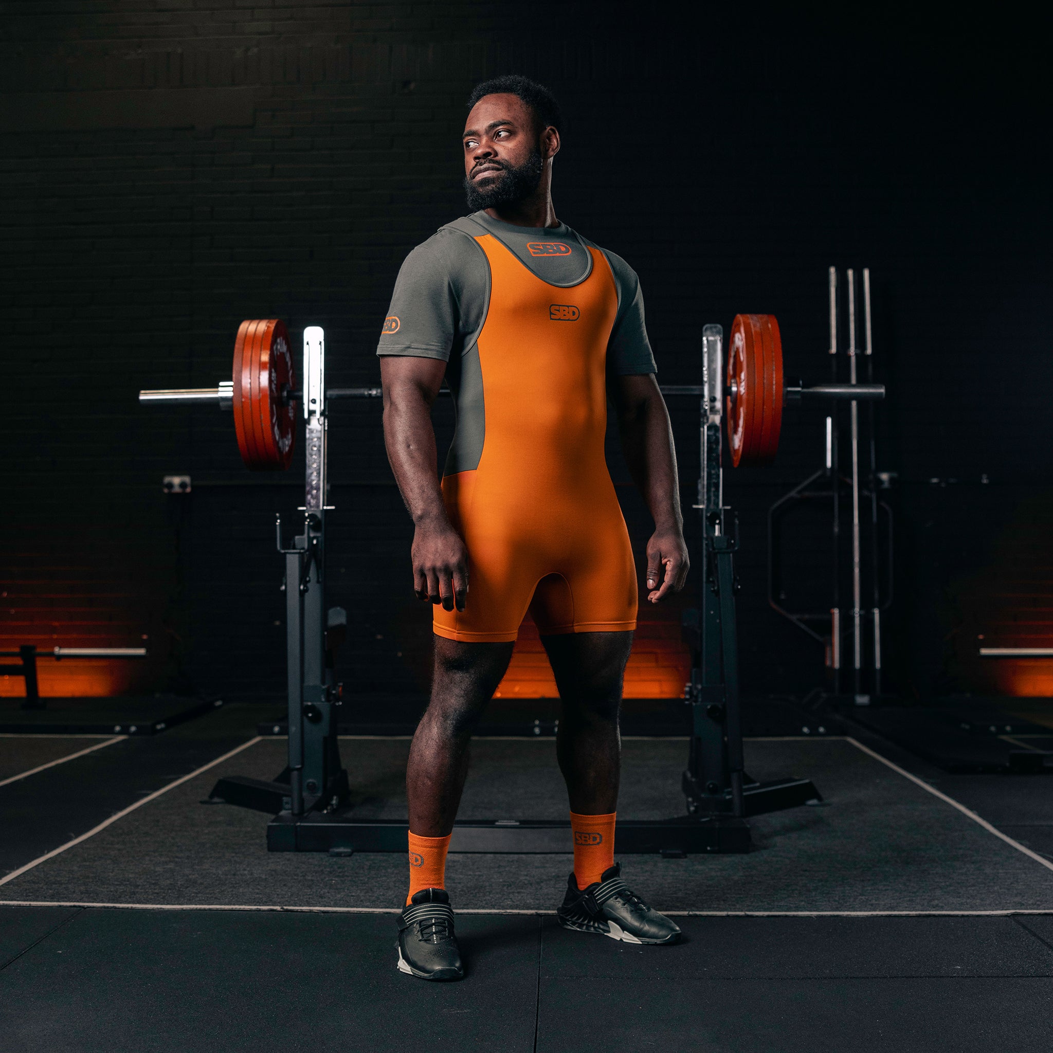 SBD Powerlifting Singlet - FORGE Limited Edition ORANGE