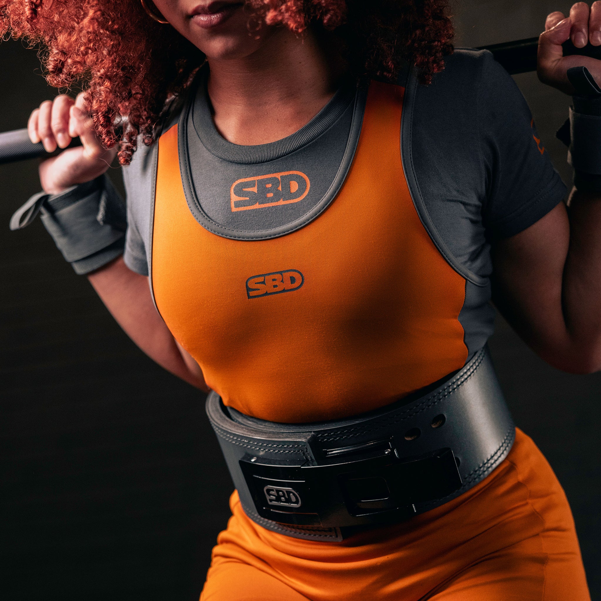 SBD Powerlifting Singlet - FORGE Limited Edition ORANGE